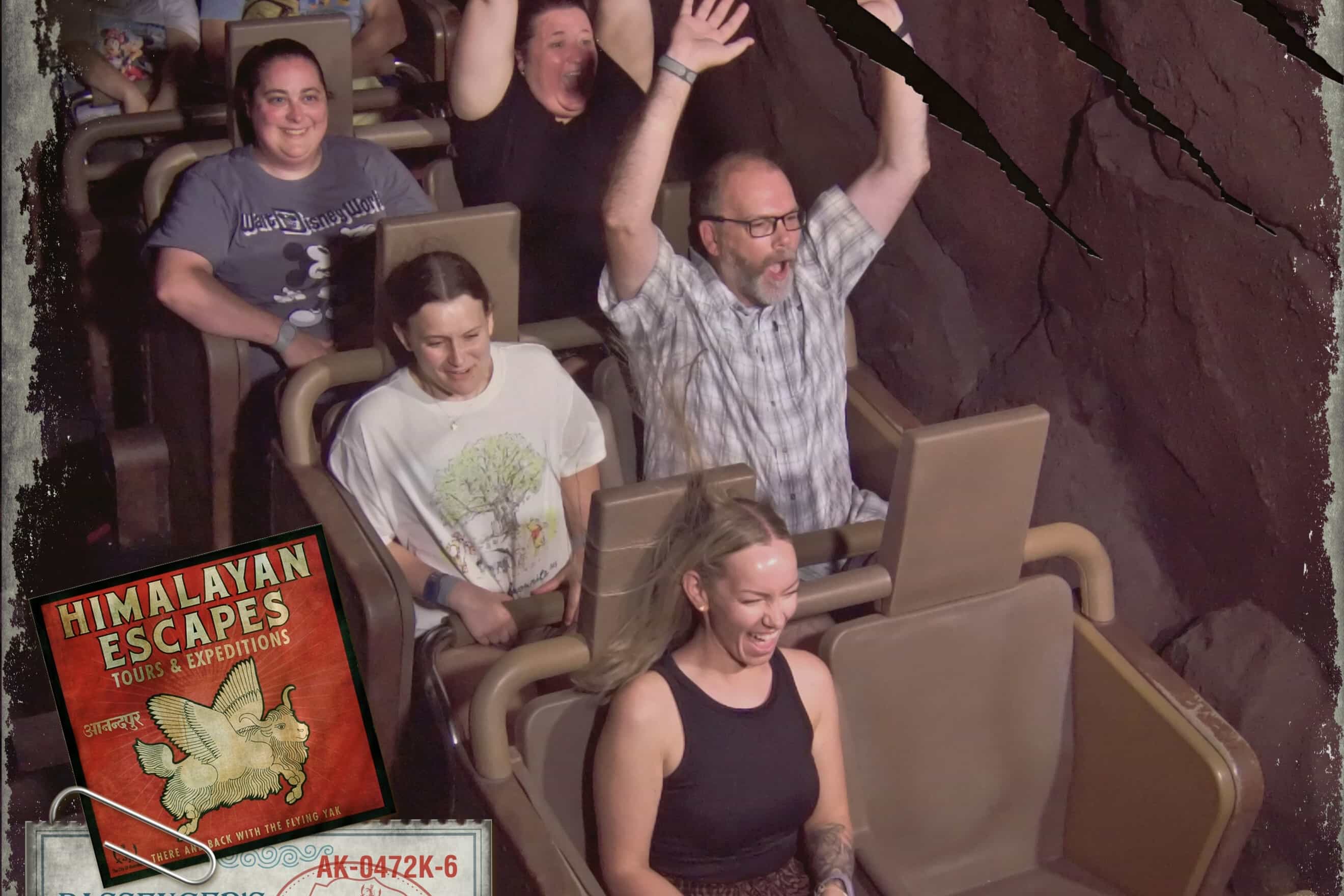 Expedition Everest ride photo.